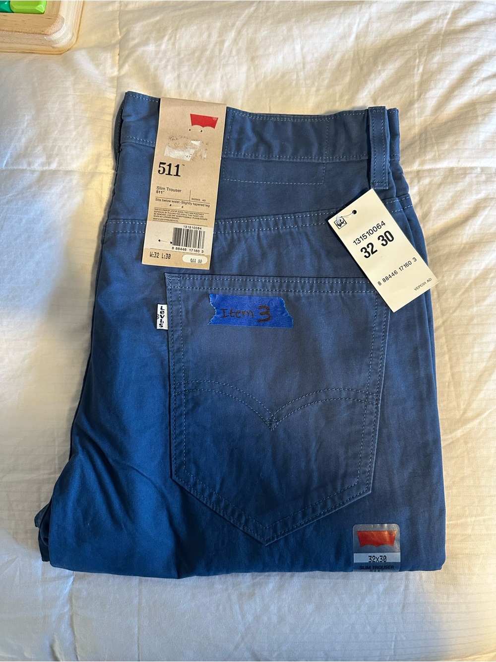 Levi's Slim Men's Jeans in Navy Blue